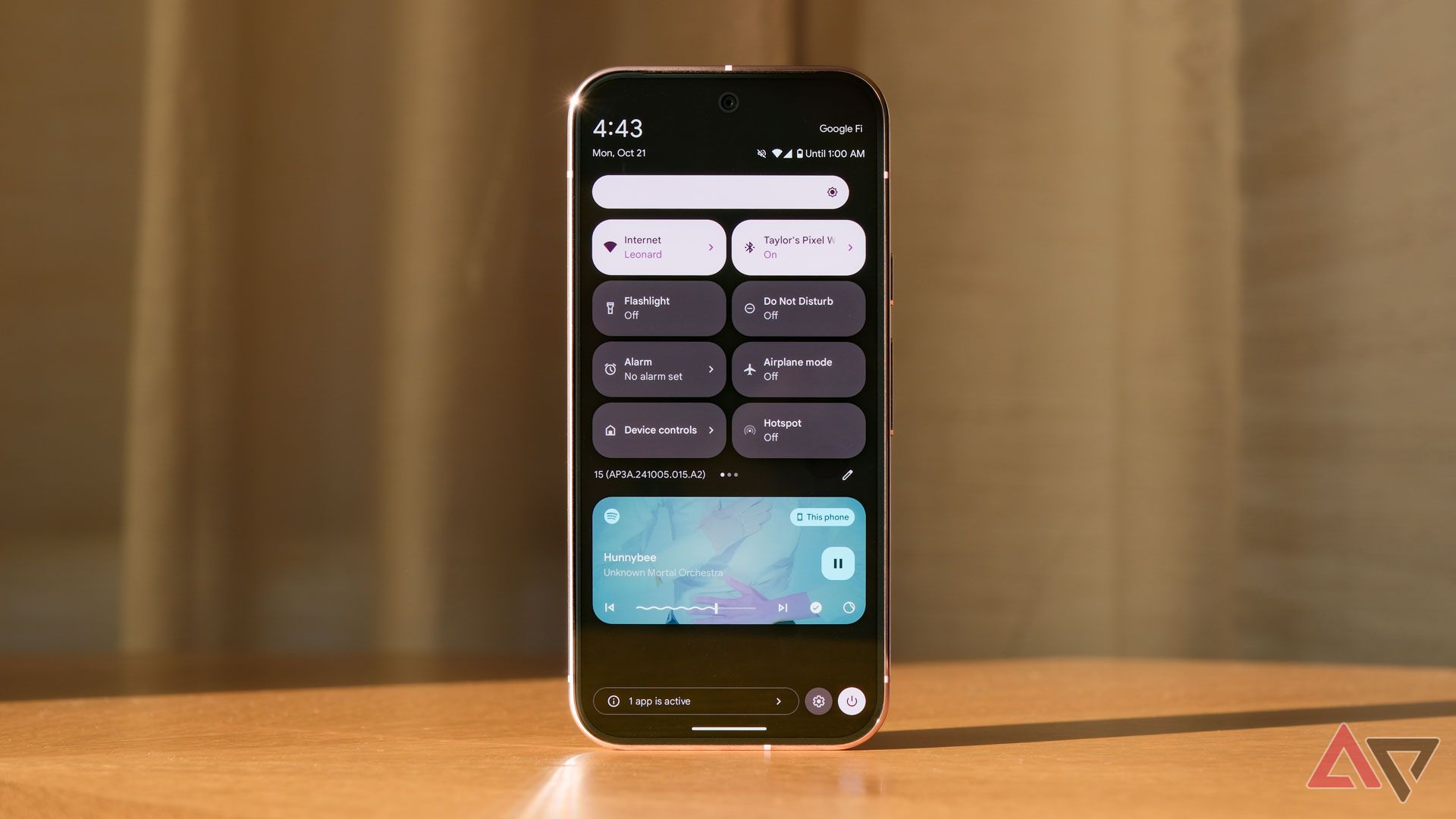 Google's new split Quick Settings menu shown off in Android 16 hands-on video