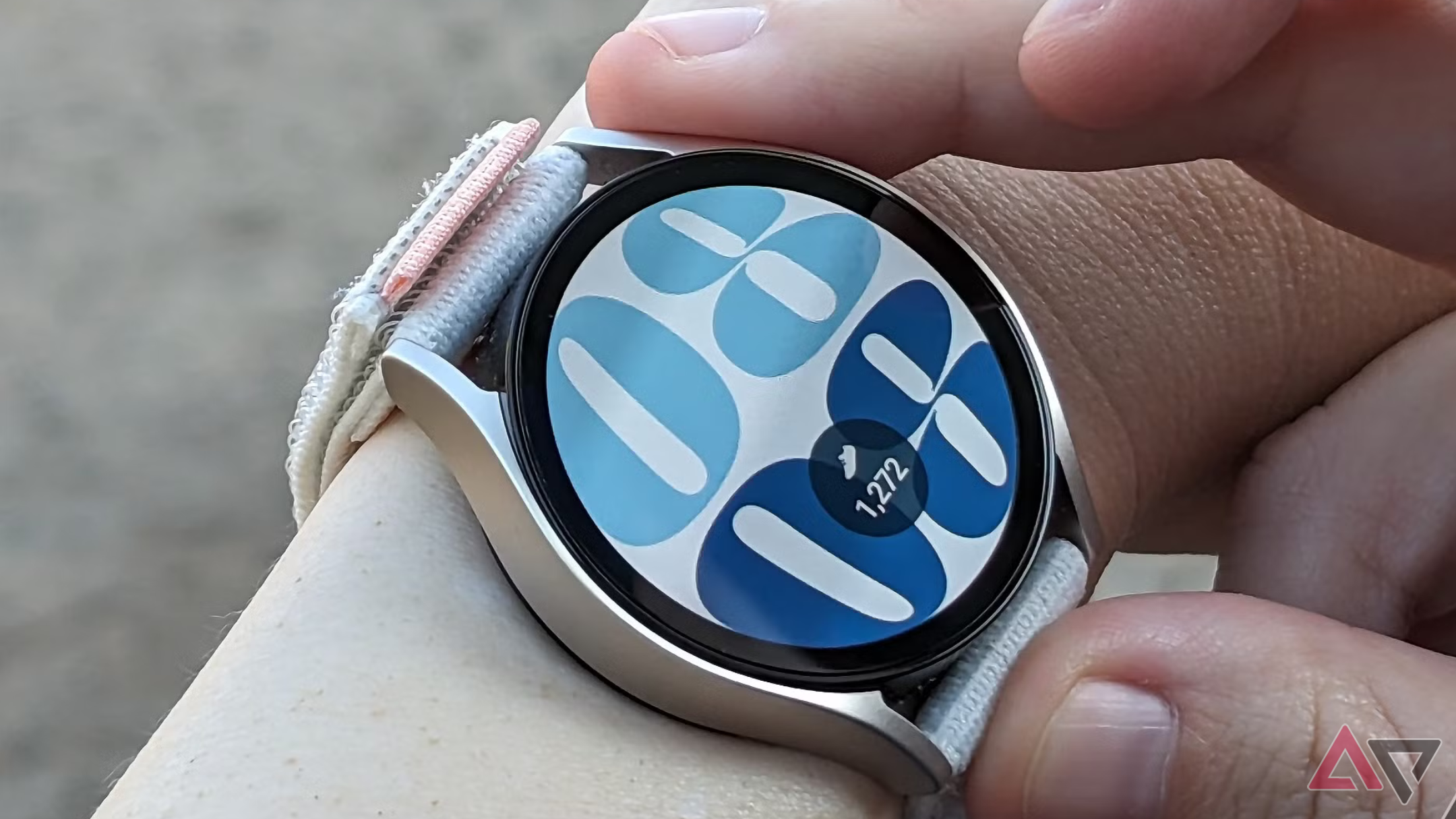 Person with Samsung Galaxy Watch 6 on wrist