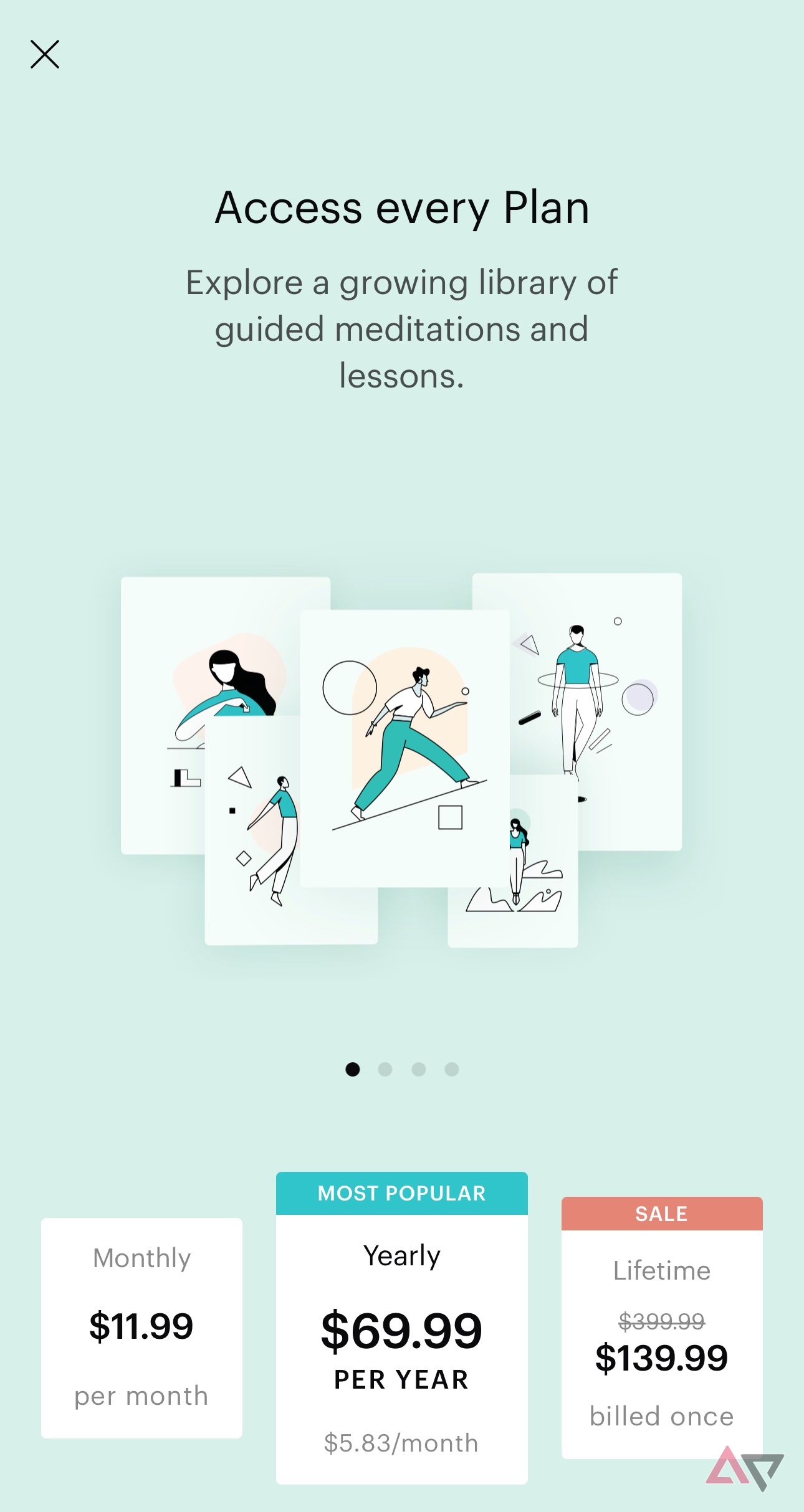 Balance offers monthly, annual, and lifetime subscriptions