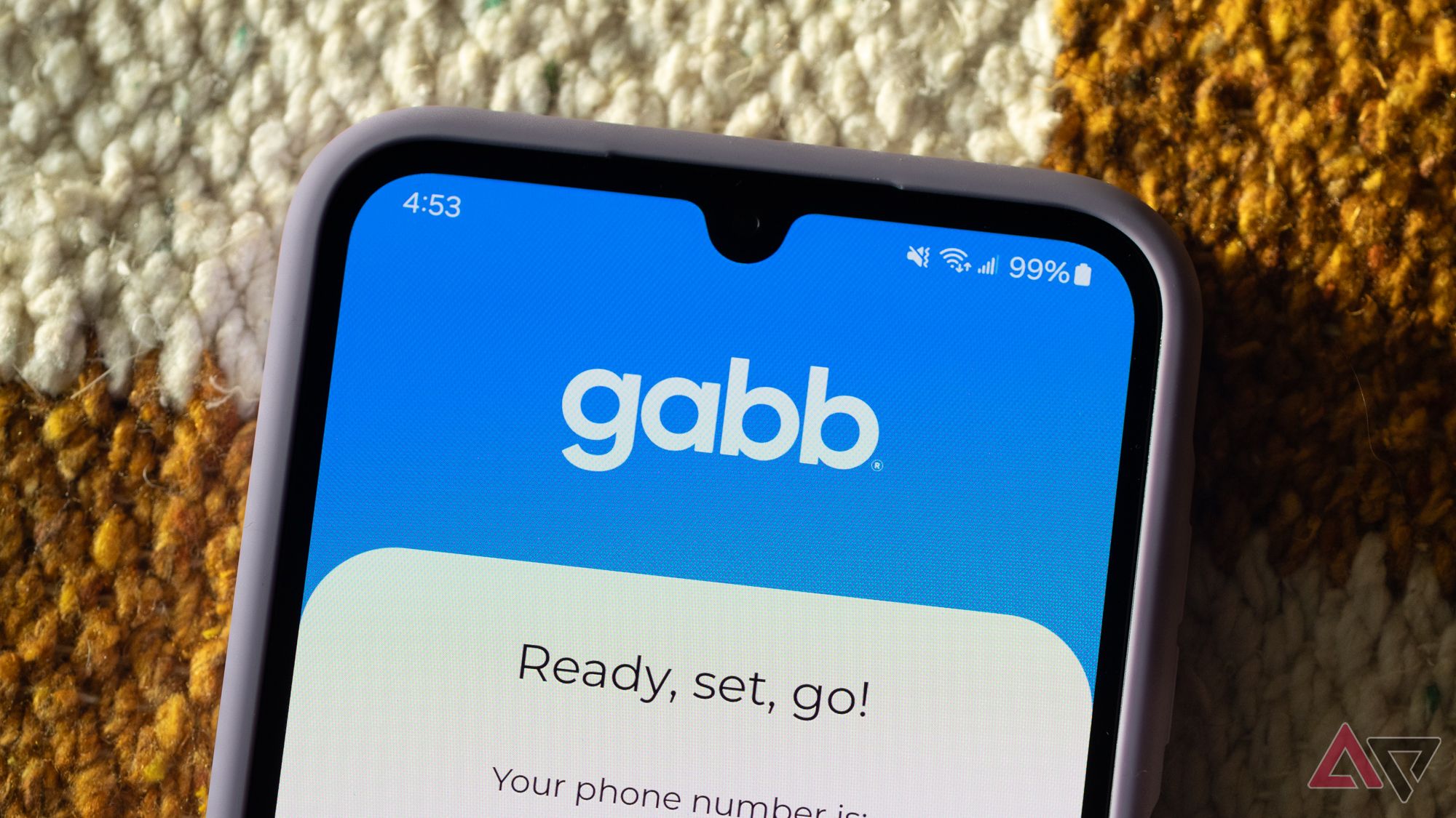 The Gabb App open on a Gabb Phone 4 Pro