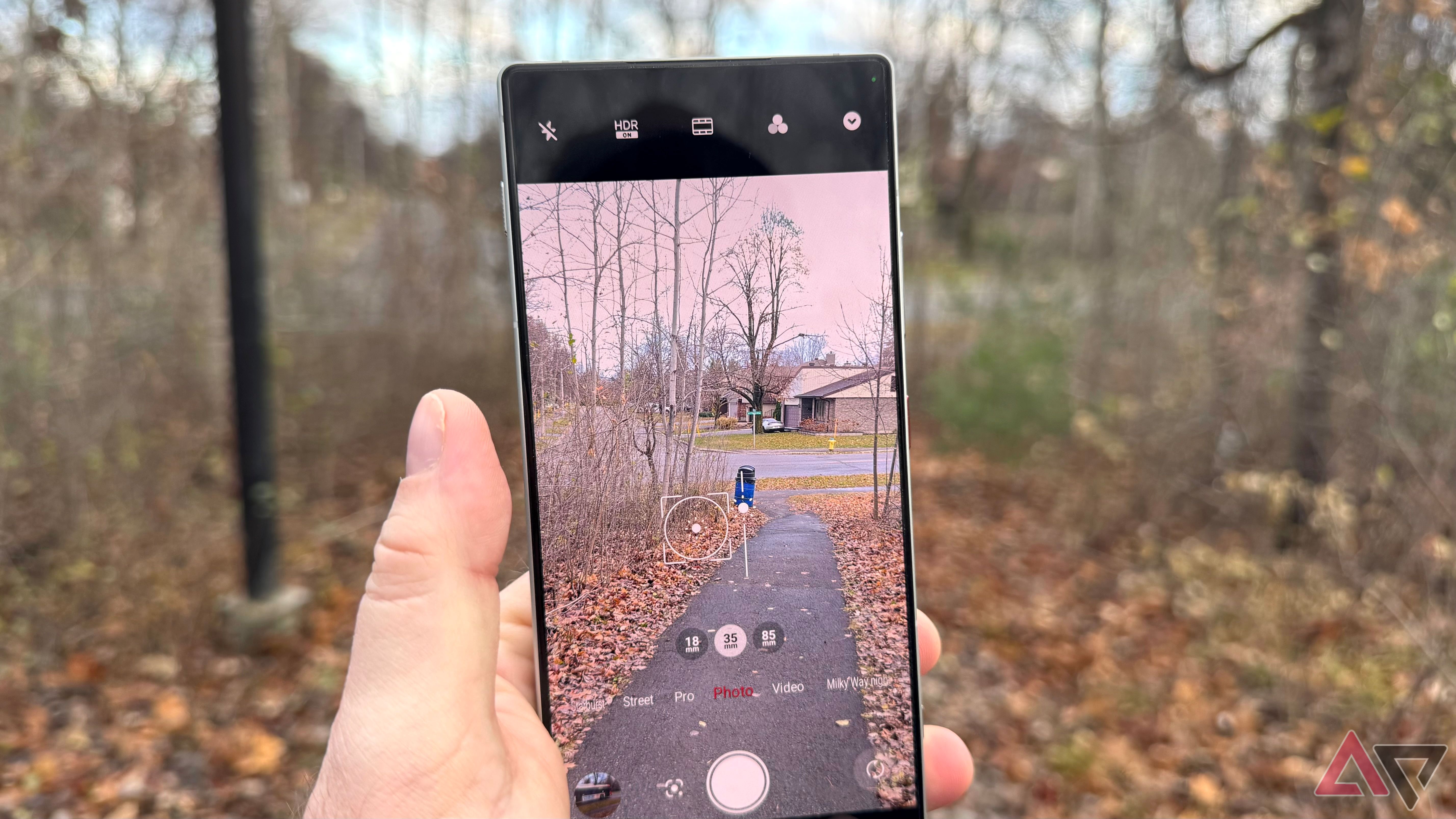 The Nubia Z70 Ultra main 35mm camera.