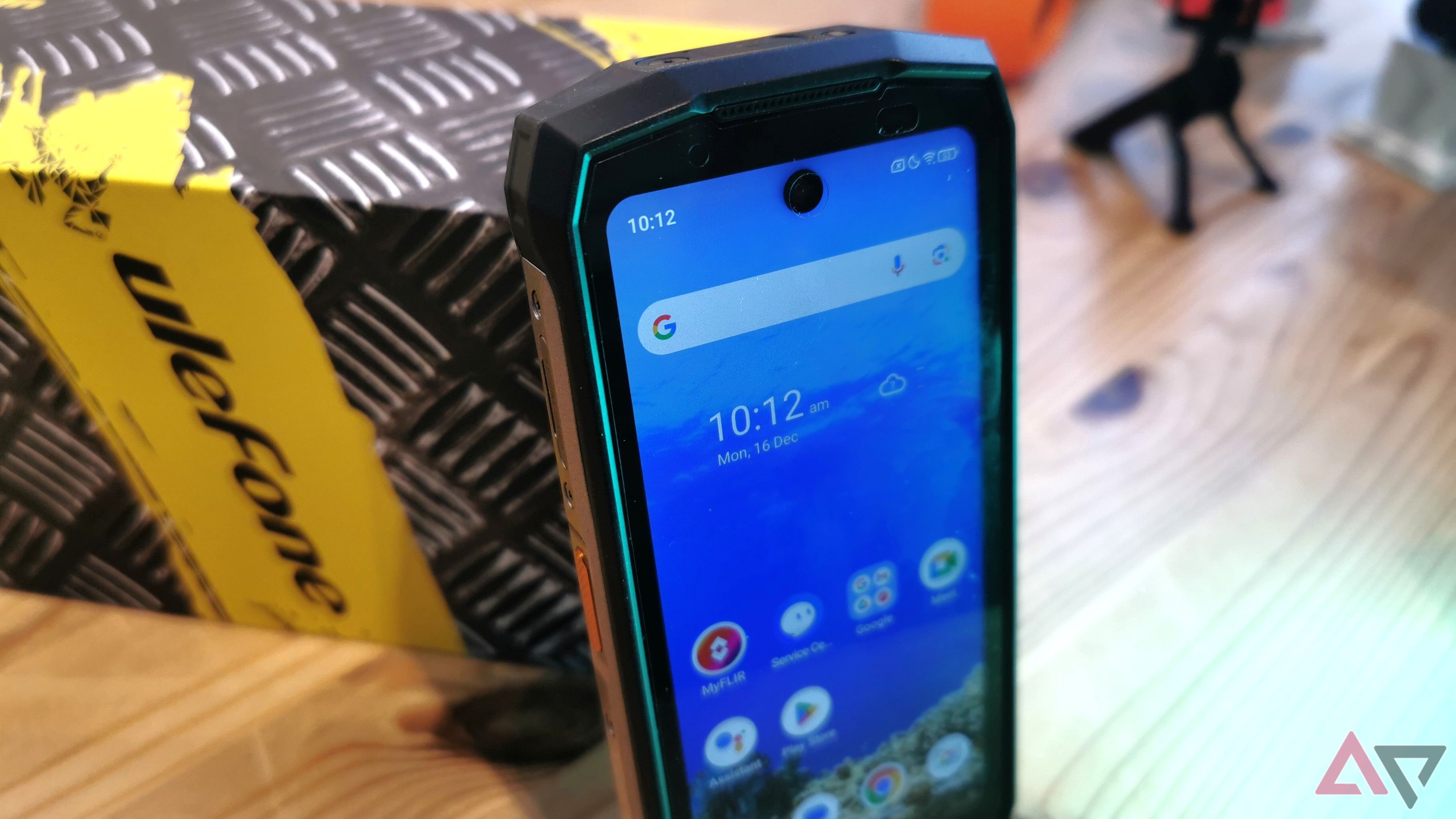 Ulefone Armor Mini 20T Pro showing Android 14 interface