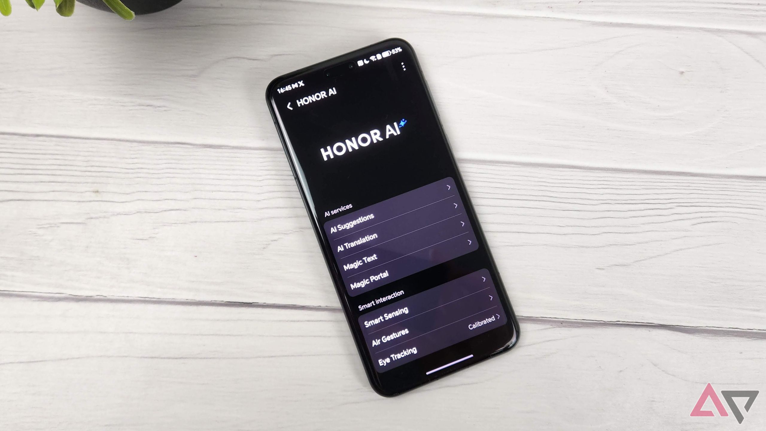 Honor AI features on the Honor Magic 7 Pro