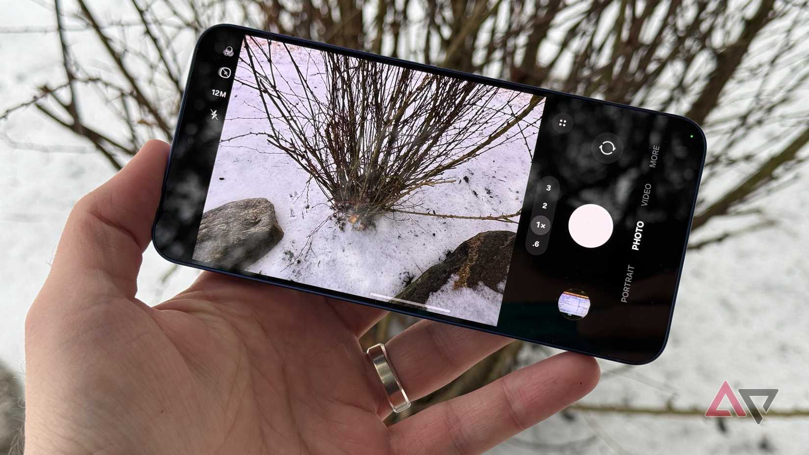 Camera app on the Samsung Galaxy S25+