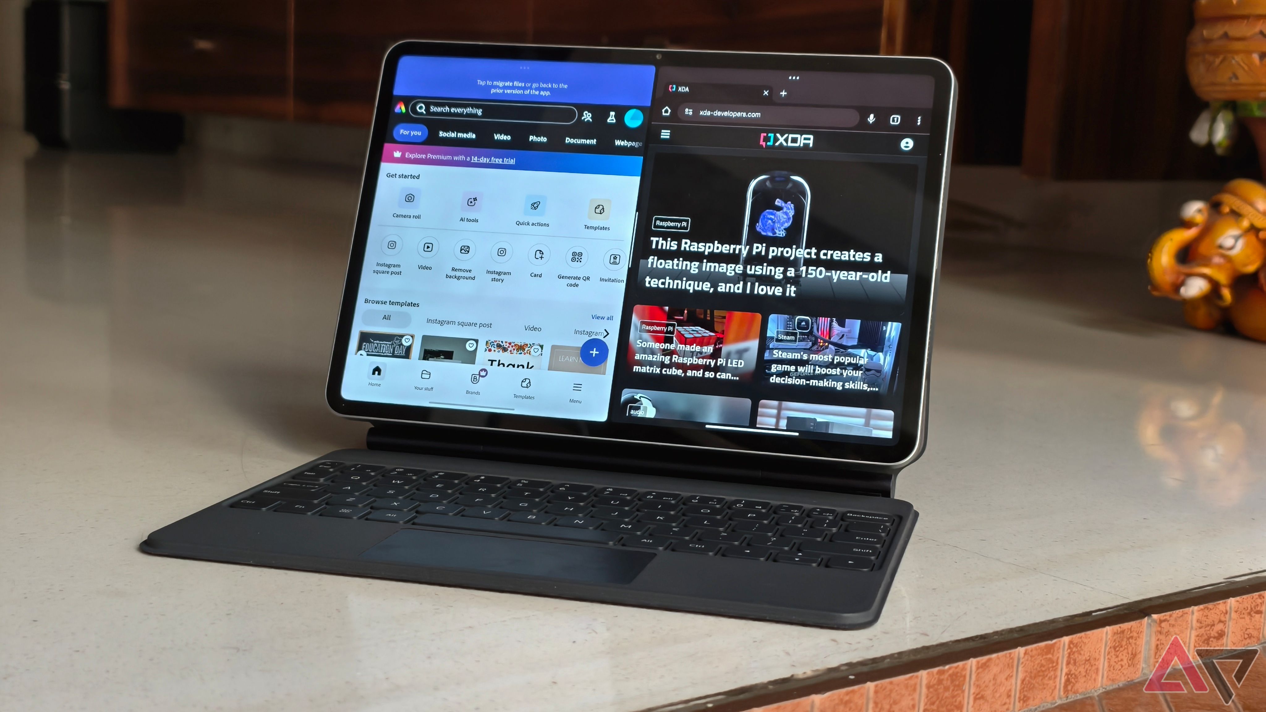 Multi-window on Android