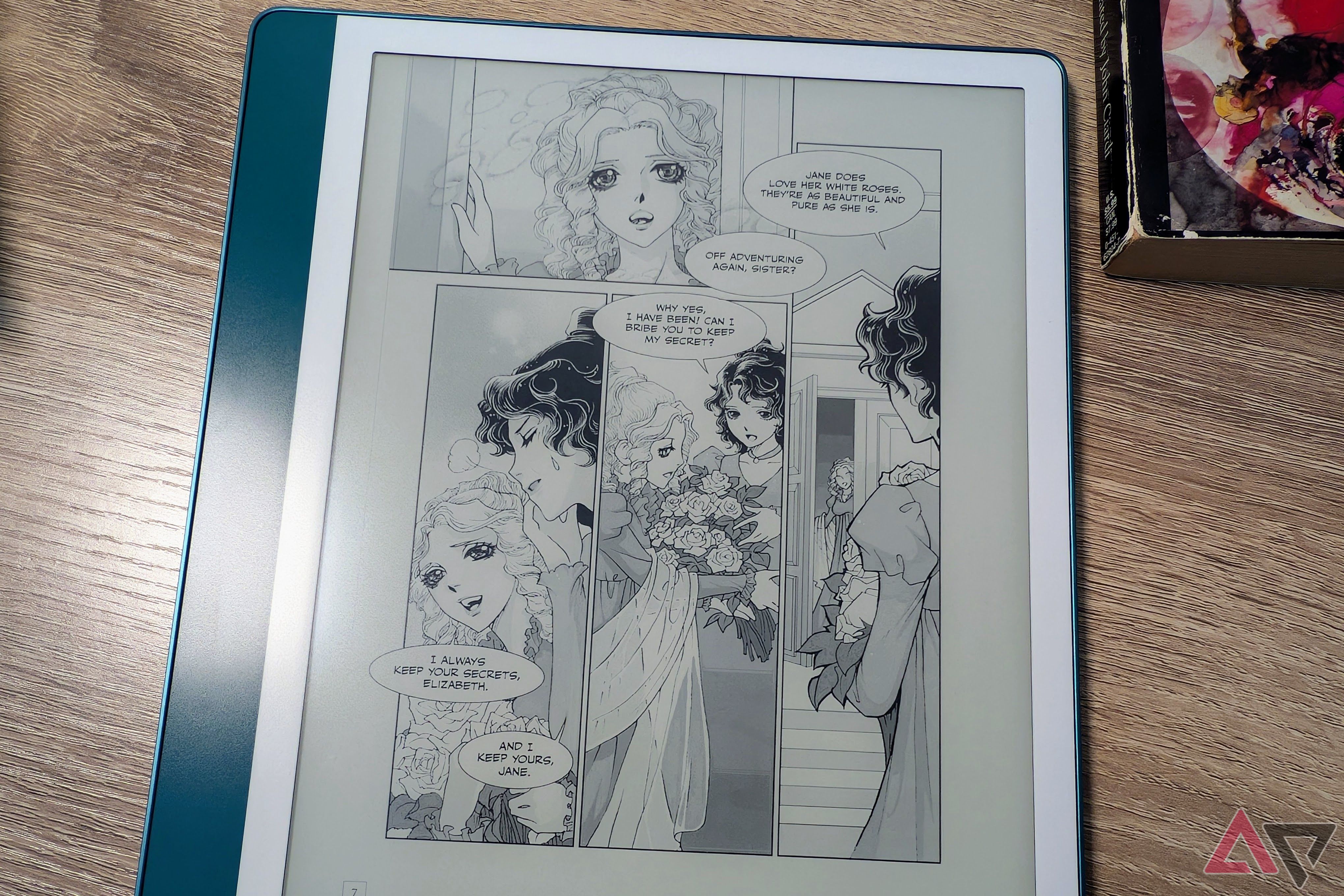Pride and Prejudice manga on Kindle Scribe (2024)