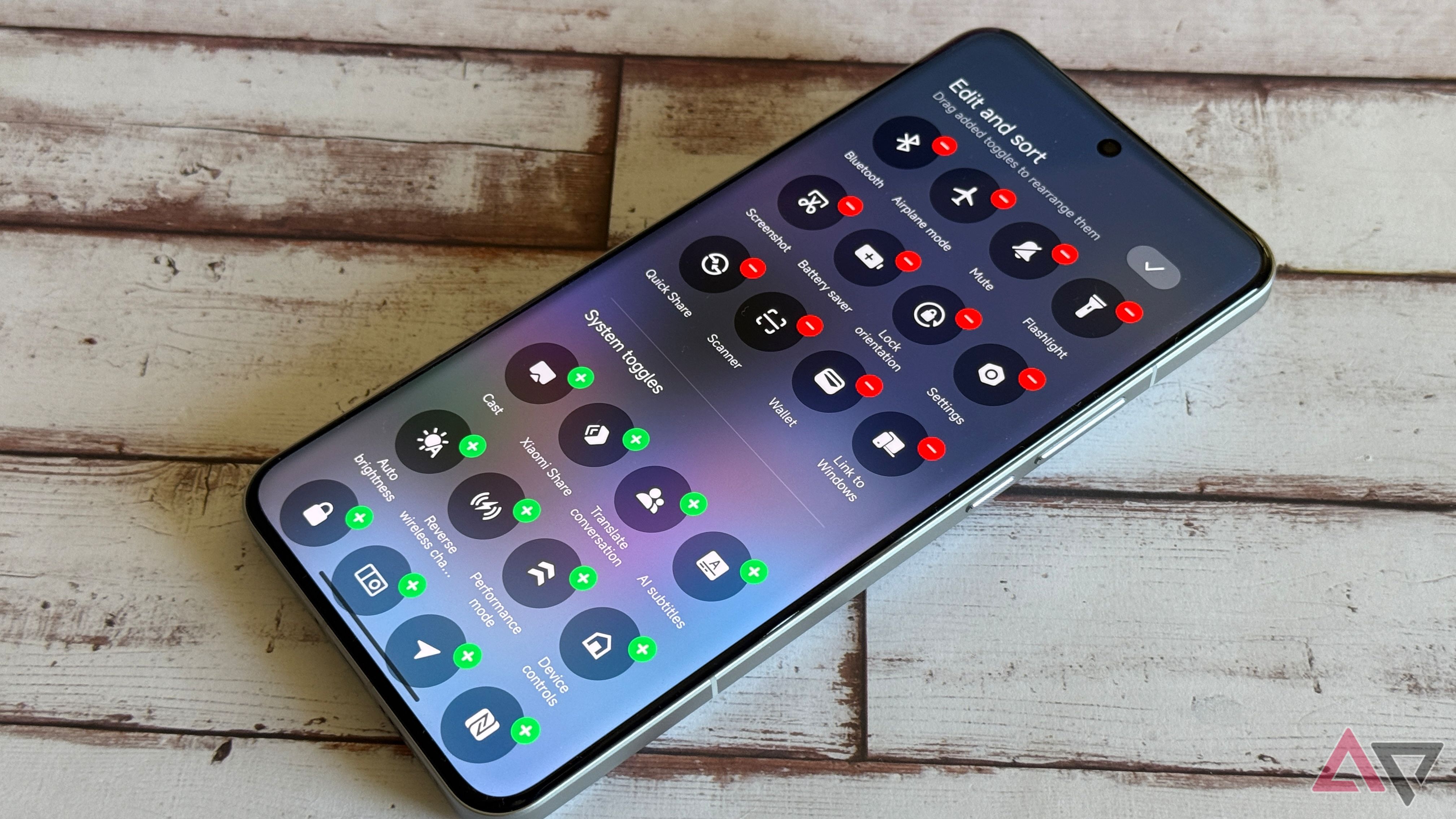 HyperOS 2 settings on the Xiaomi 15 Ultra
