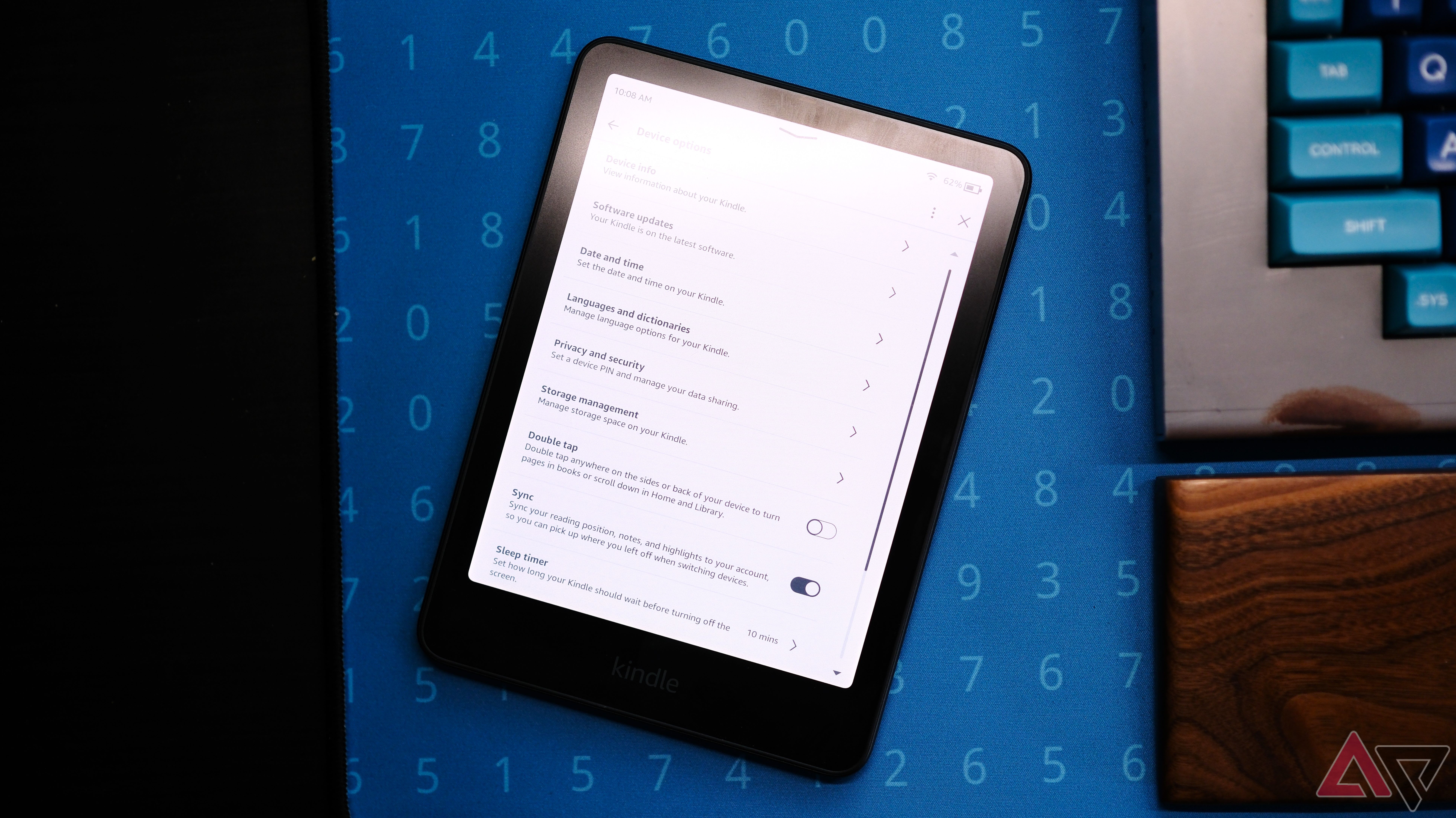 Kindle-double-tap-update-toggle-off