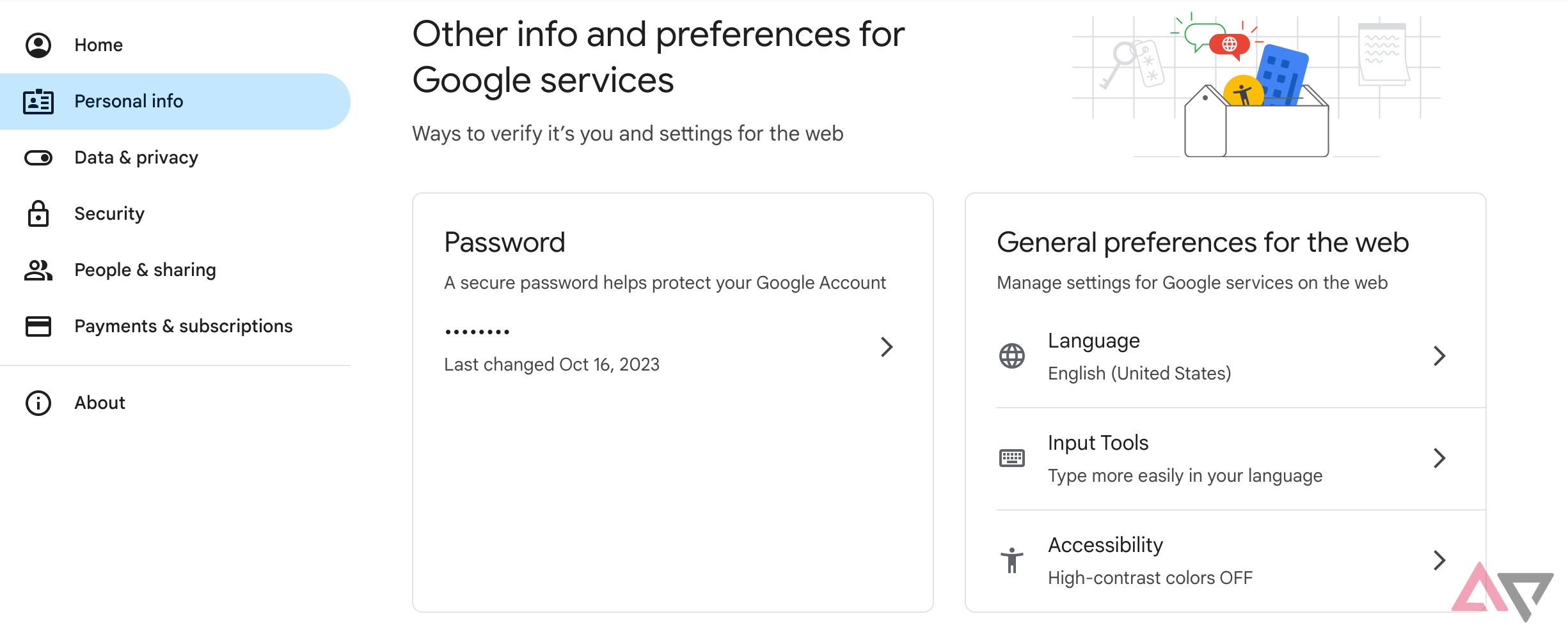 Google-account-settings-language