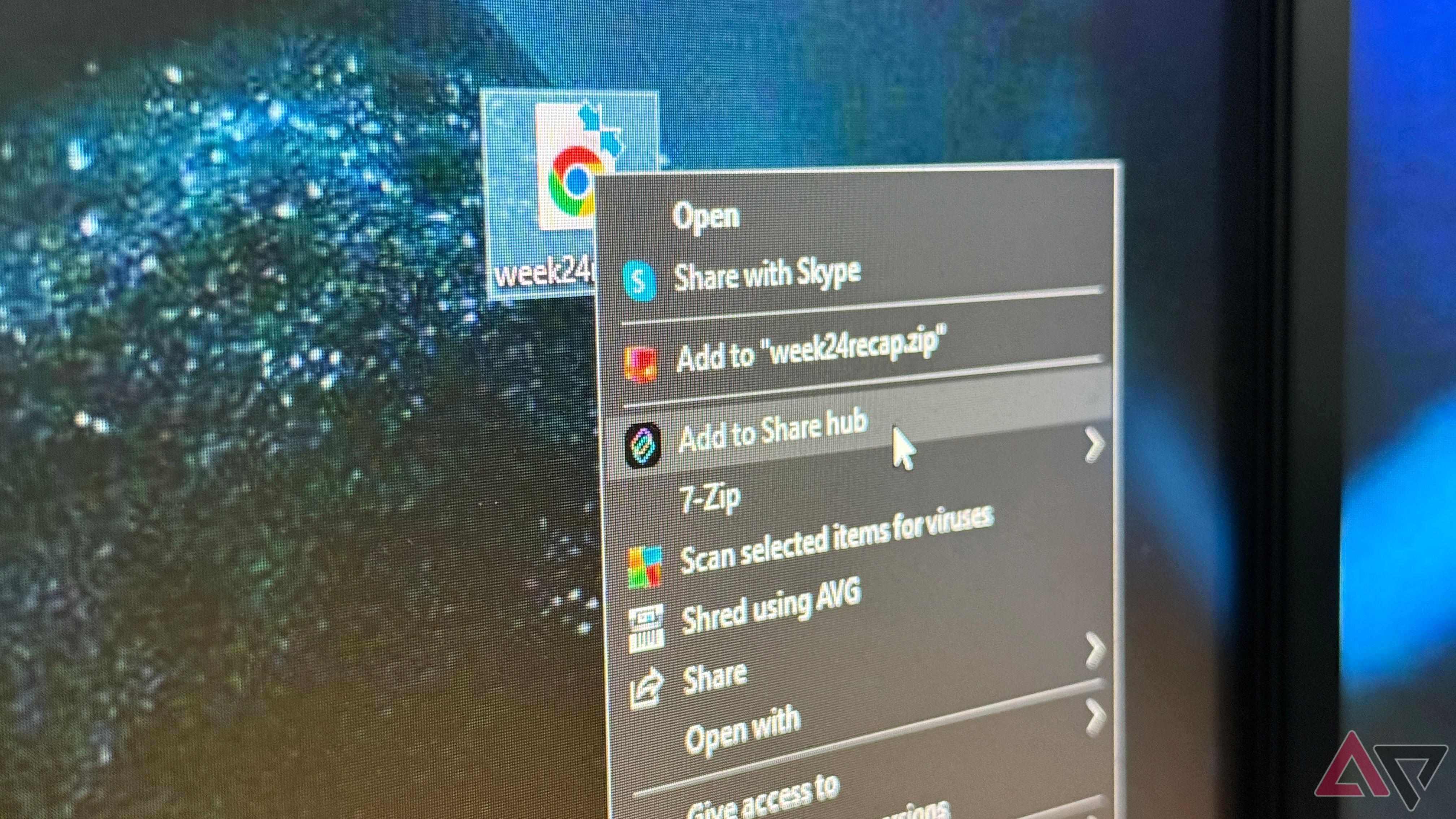 Motorola Smart Connect share hub shown on PC
