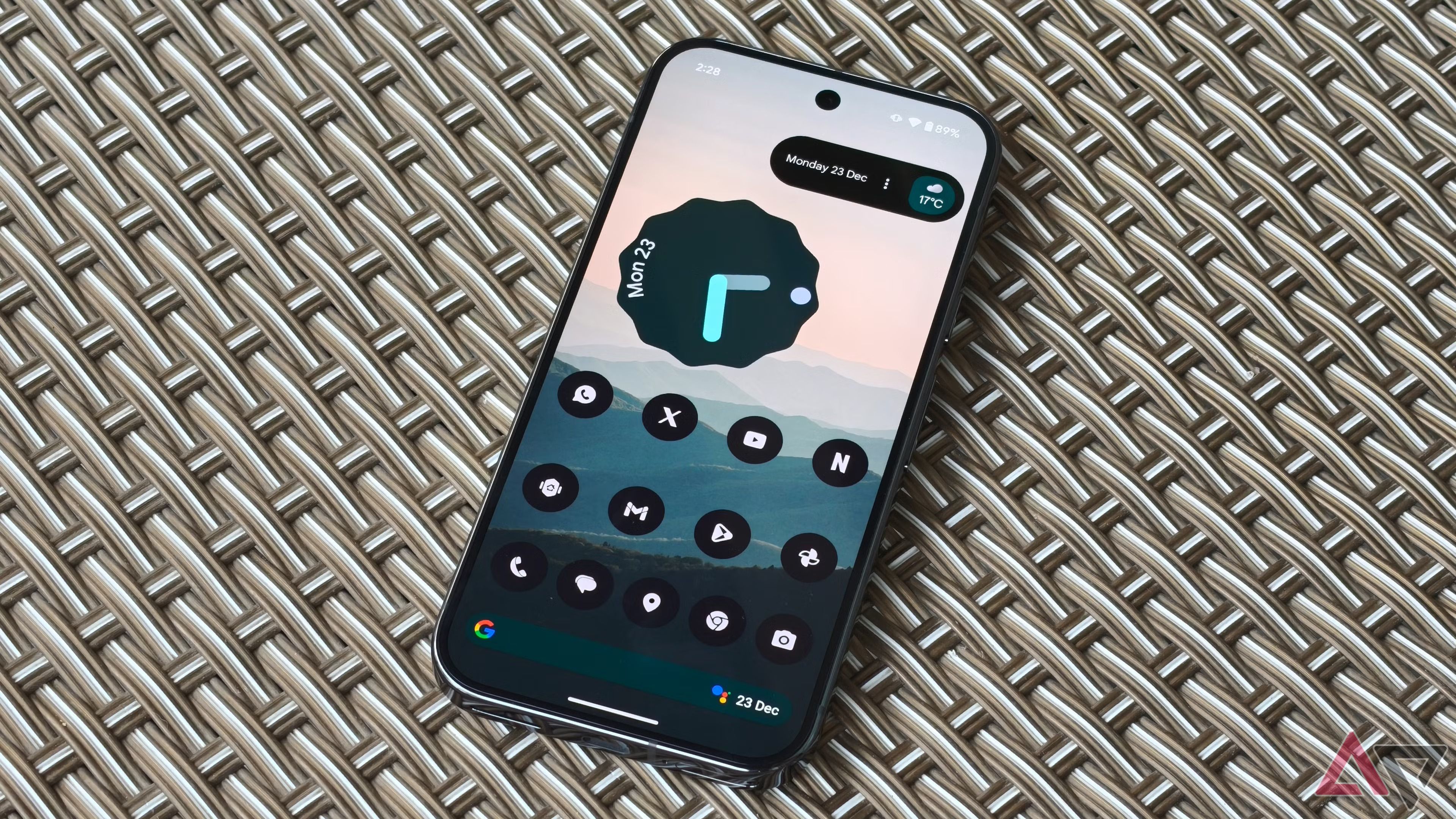 Nova Launcher on a Pixel 9 Pro