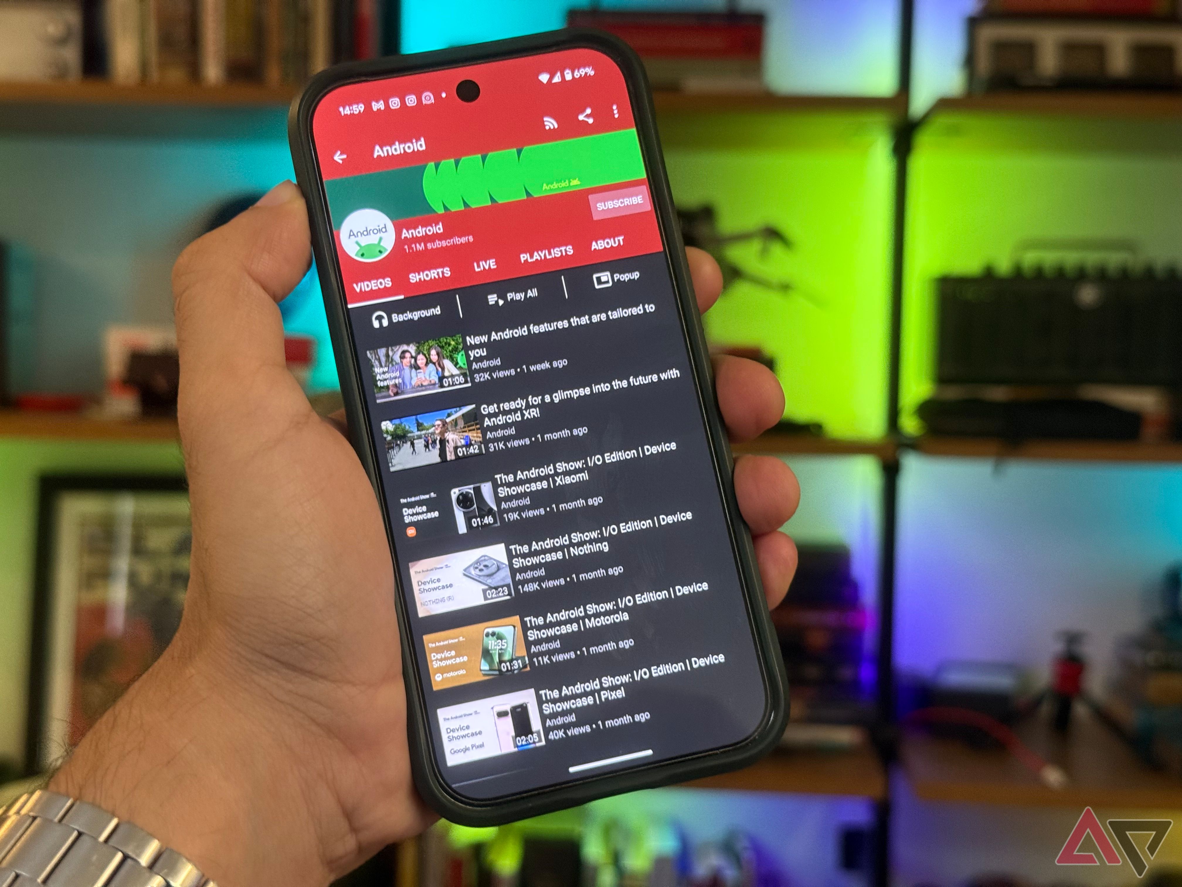 New Pipe videos list