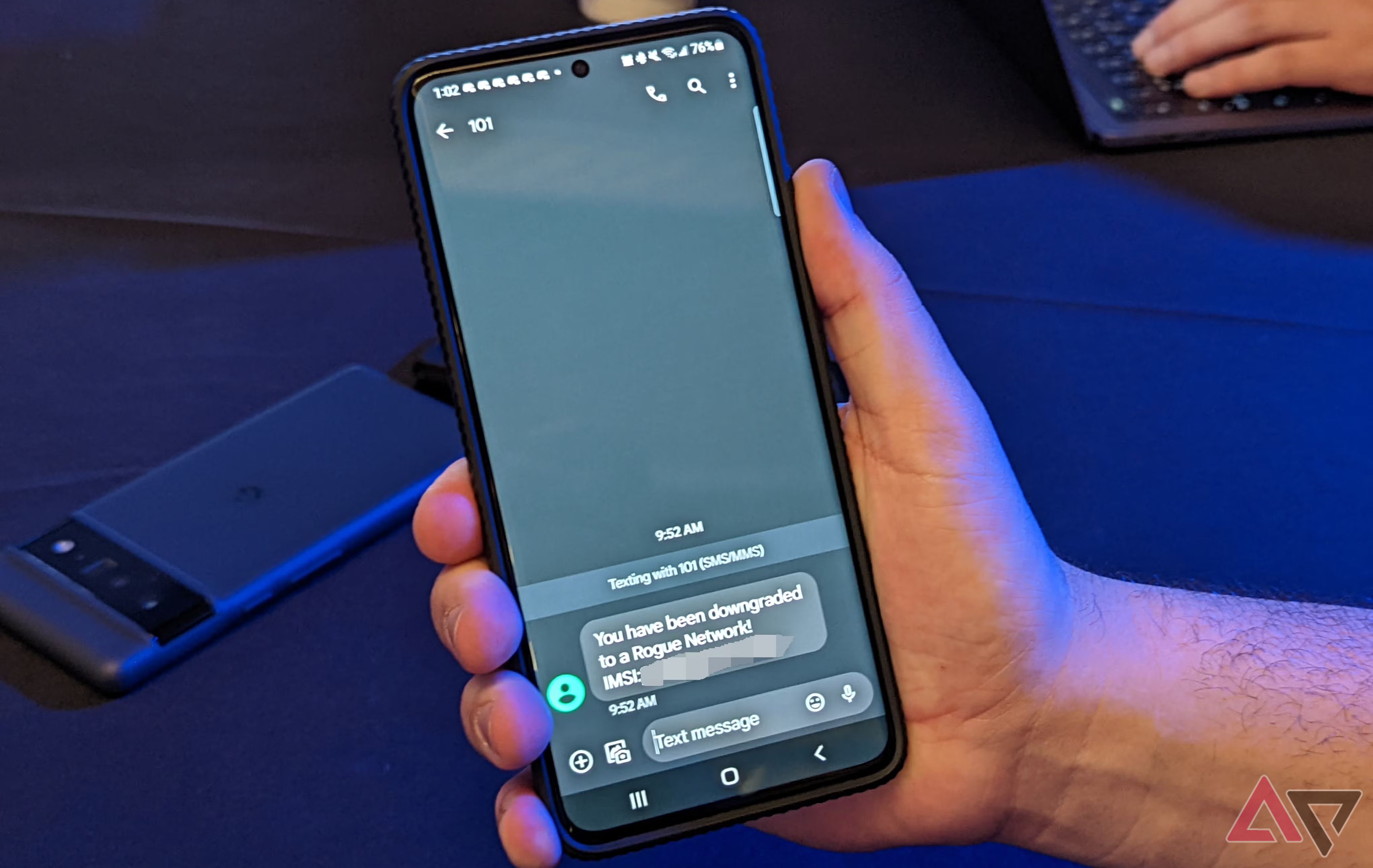 介绍Singray 2021警报功能的短信。