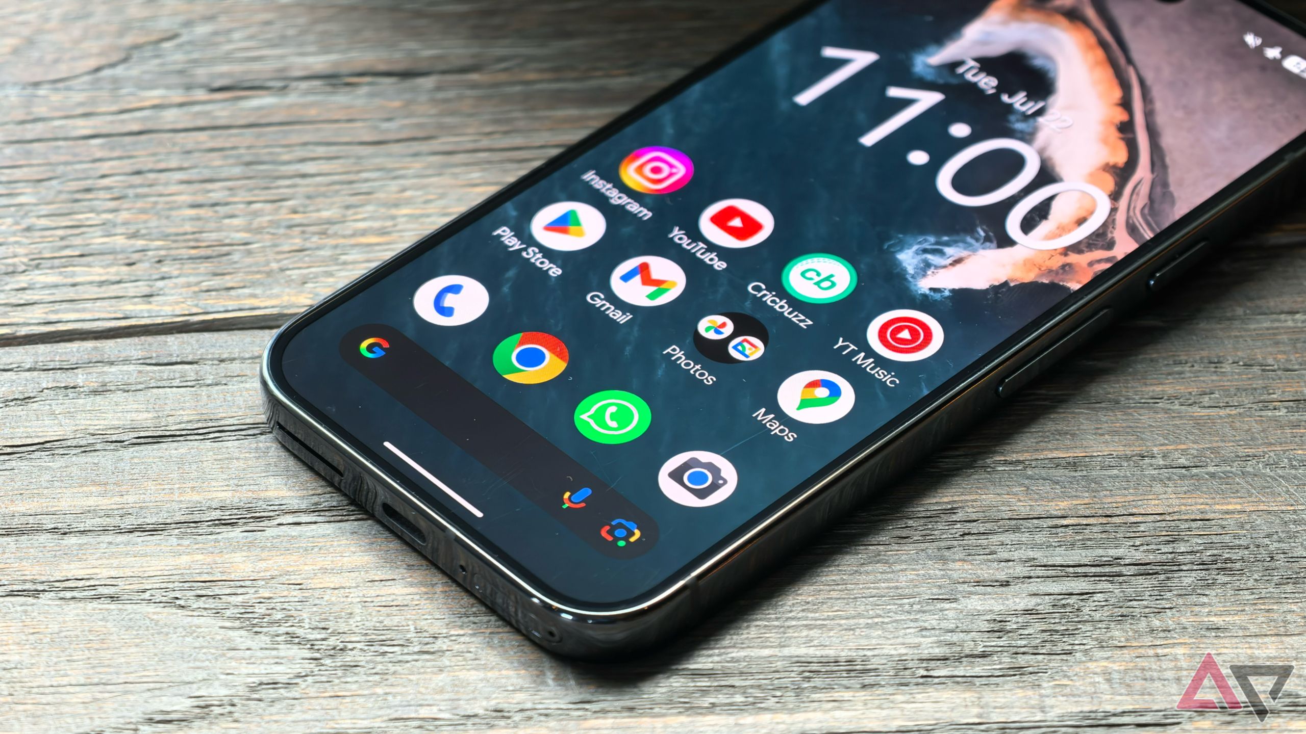 app icons on a Google Pixel 9 Pro