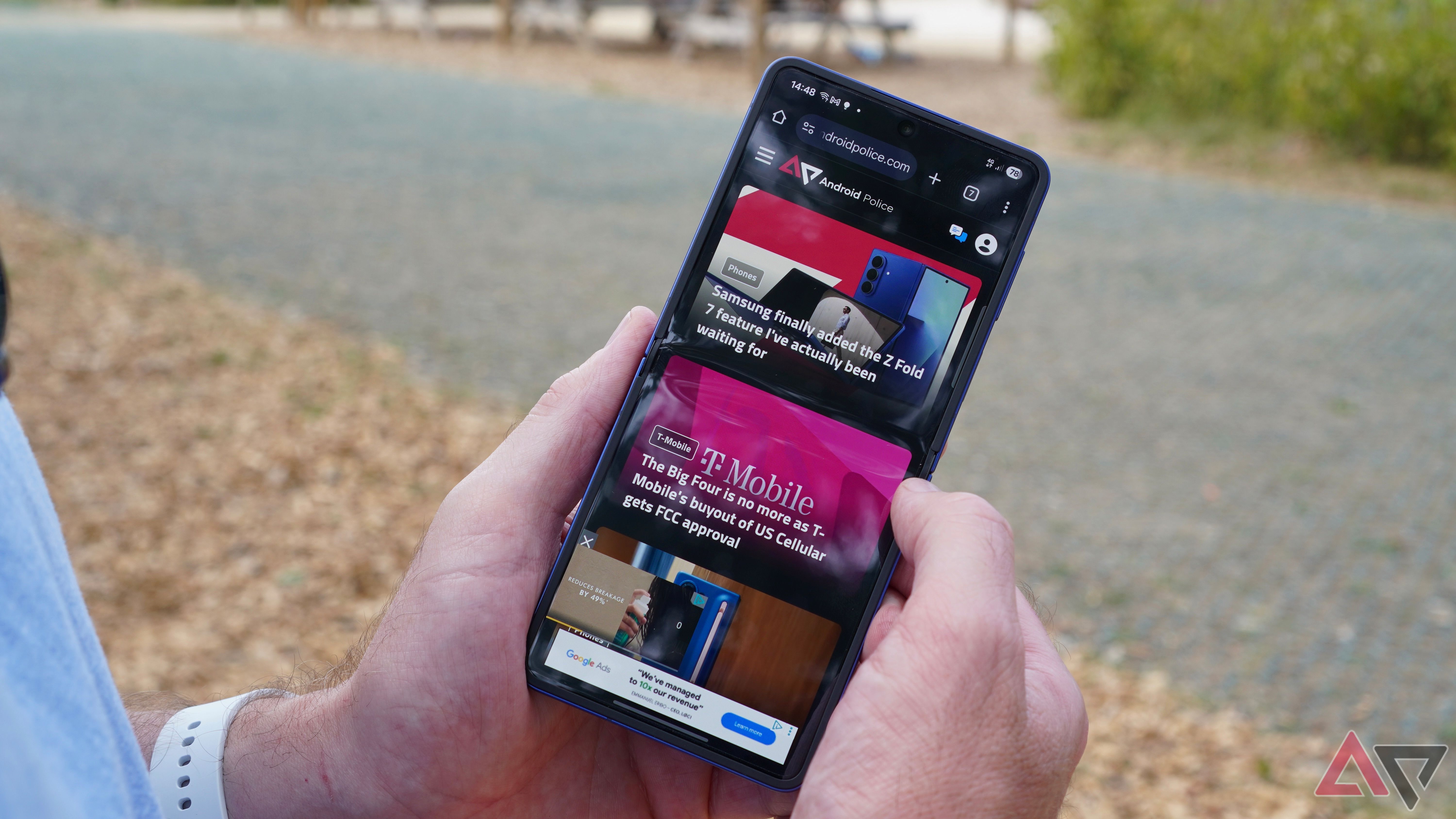 samsung-galaxy-z-flip-7-open-browser