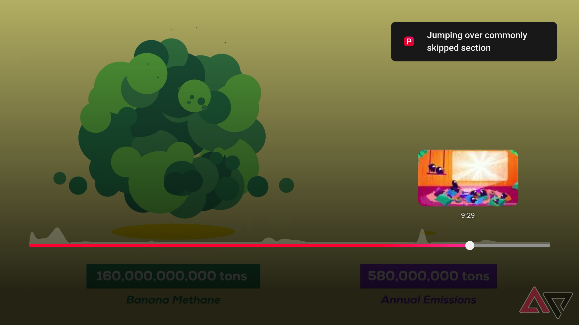 An image highlighting YouTube TV app's Jump Ahead feature.