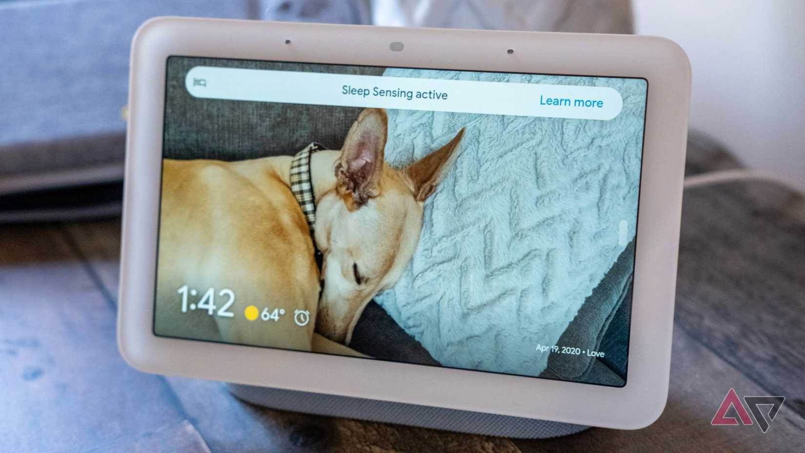 Google Fotos em um hub de ninho 7