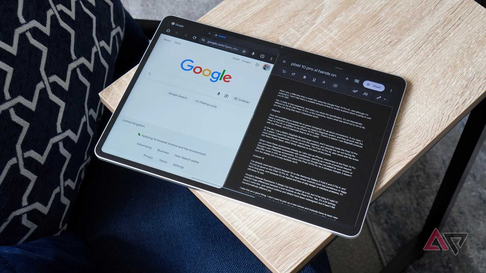 Multi-tasking on the Honor MagicPad 3