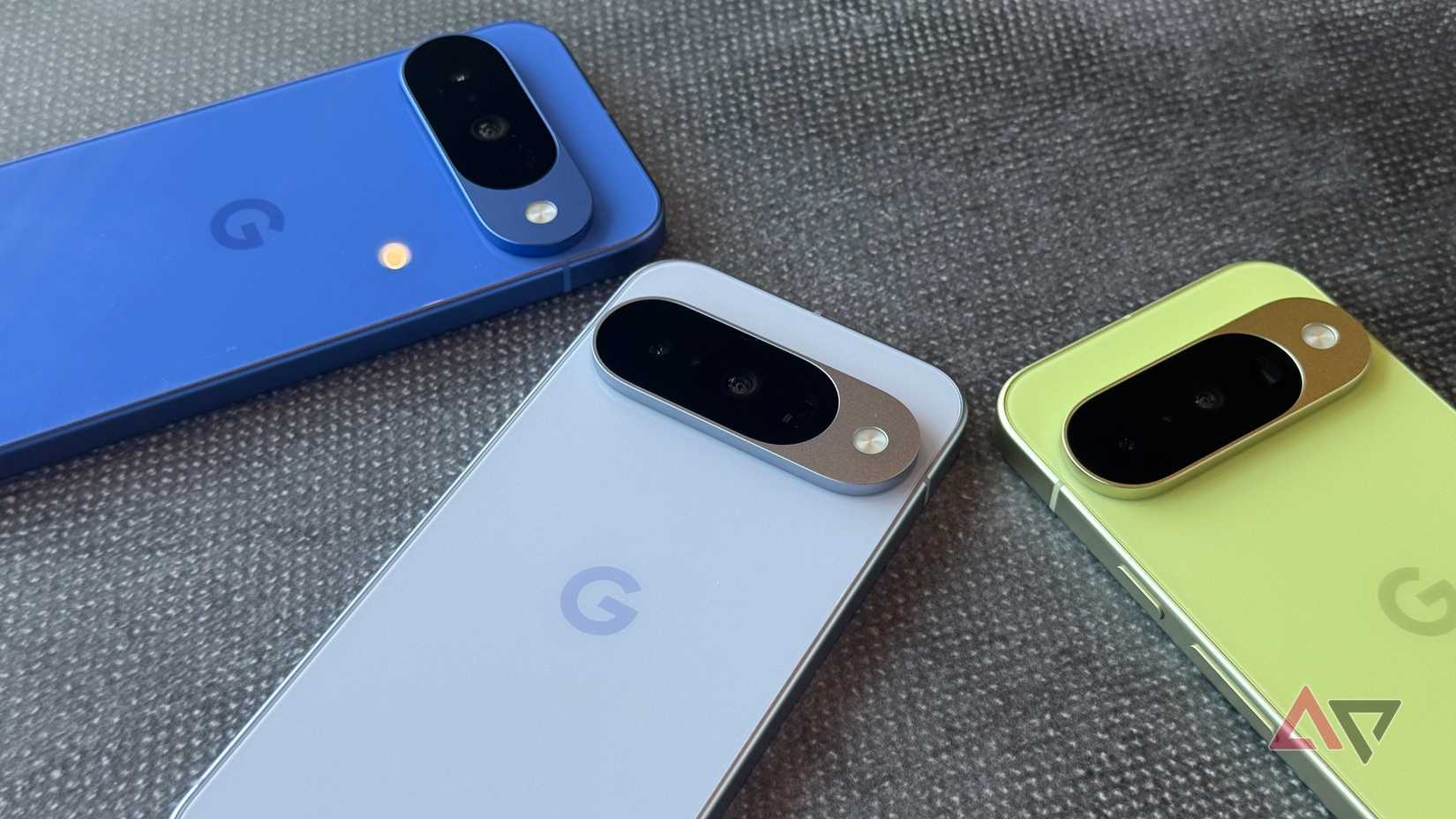 Google Pixel 10 lineup laying down