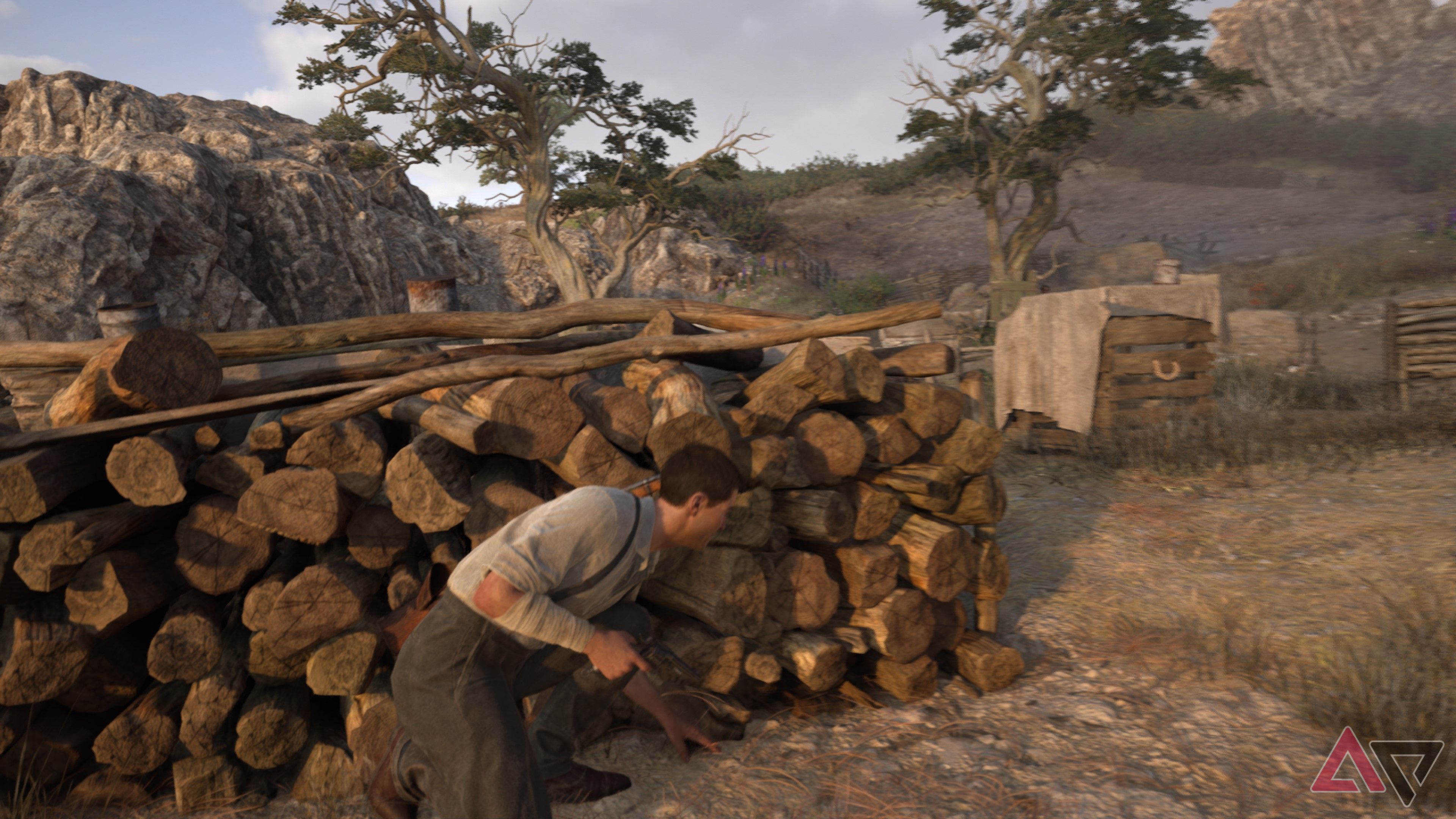 Hiding behind cover in Mafia: The Old Country