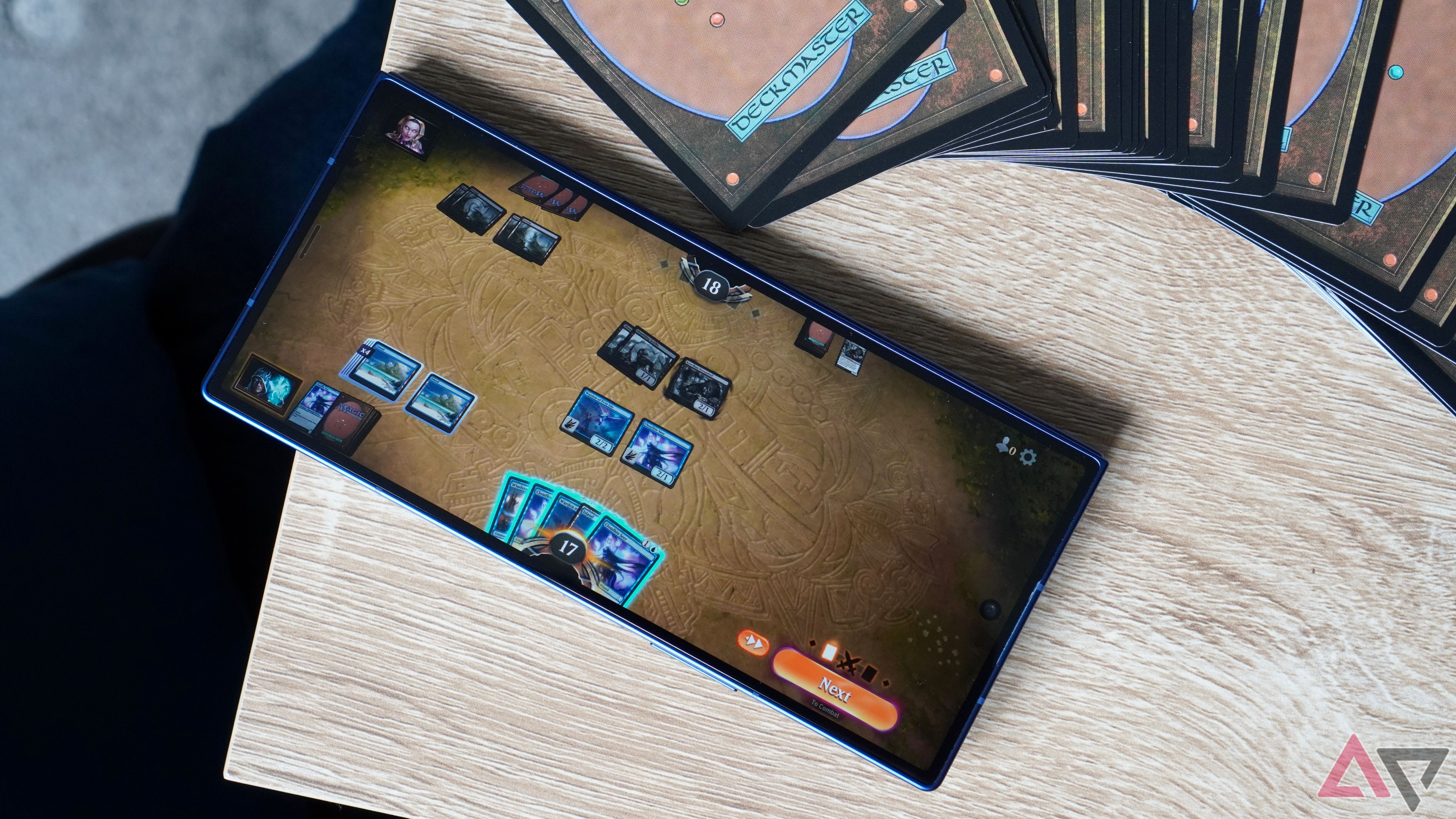 Magic: The Gathering Arena no Samsung Galaxy Z Fold 7