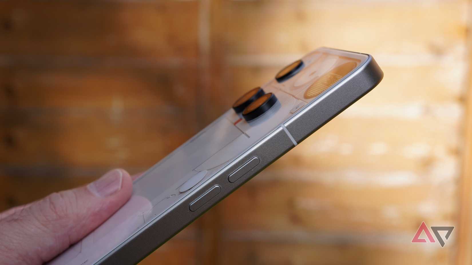 The Nothing Phone 3's volume keys